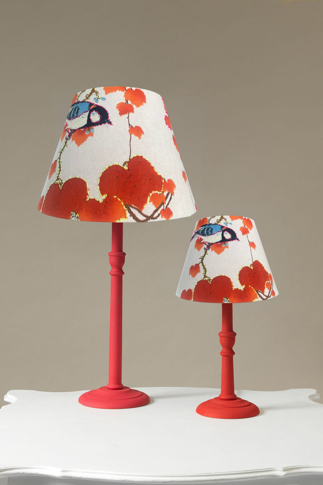 Acer Red 14" Tapered Lampshade