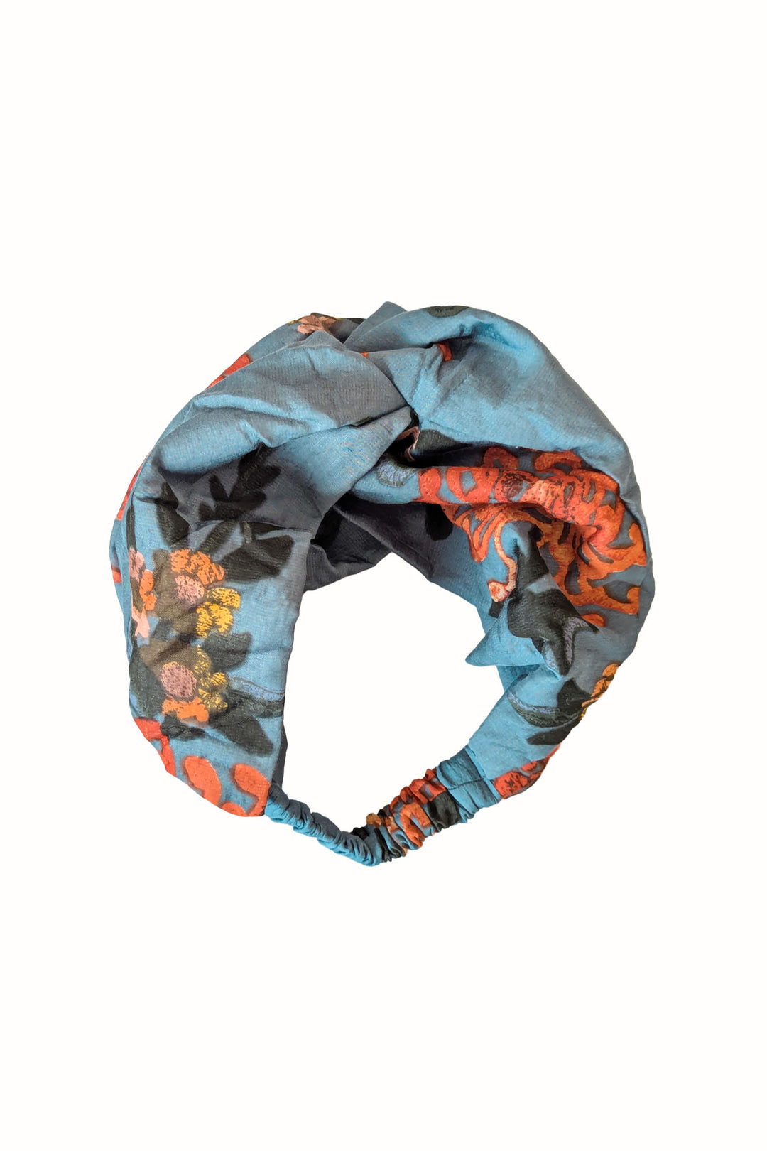 Chrysanthemum Grey Headband