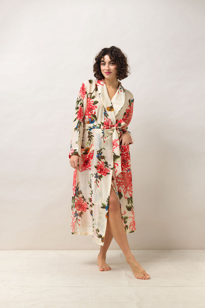 Chrysanthemum Ecru Gown - One Hundred Stars
