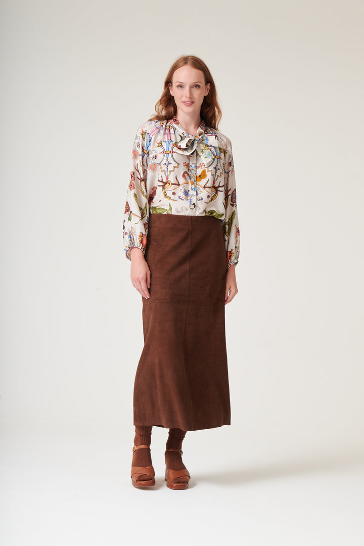 Cornucopia Ivory PussyBow Blouse - One Hundred Stars