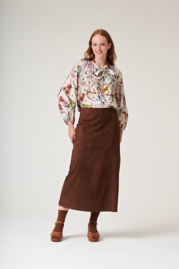 Cornucopia Ivory PussyBow Blouse - One Hundred Stars