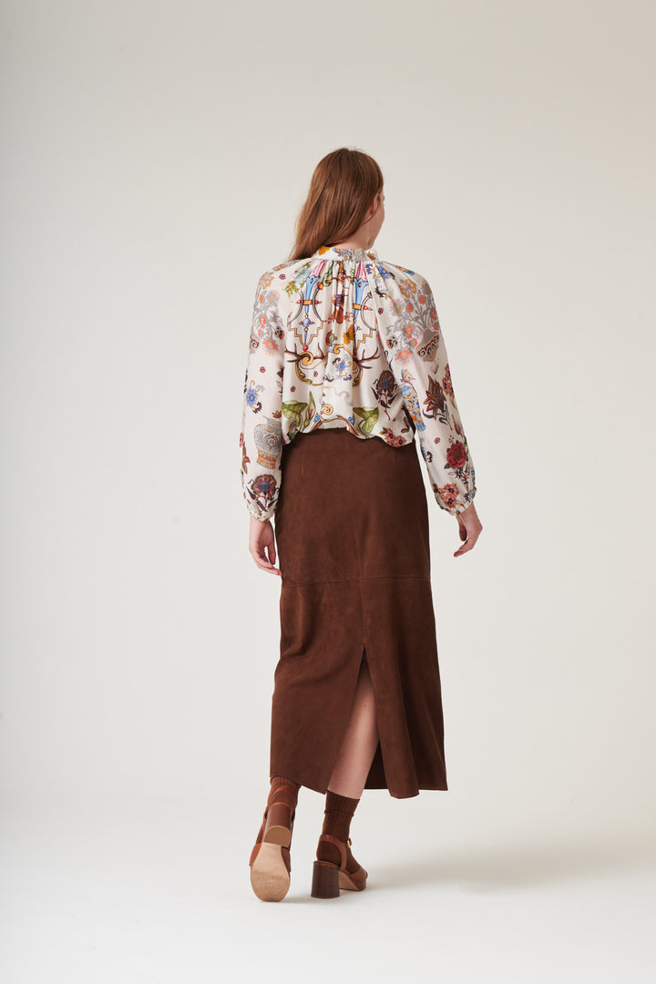 Cornucopia Ivory PussyBow Blouse - One Hundred Stars