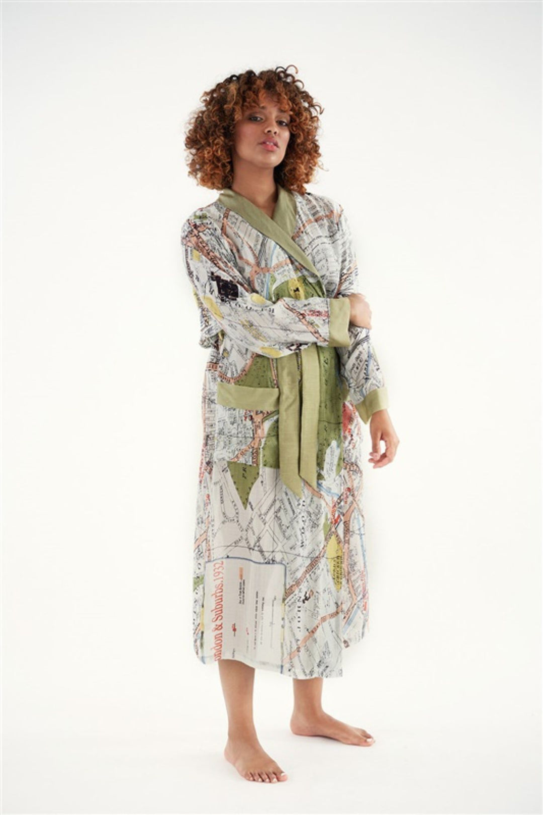 London Map Gown