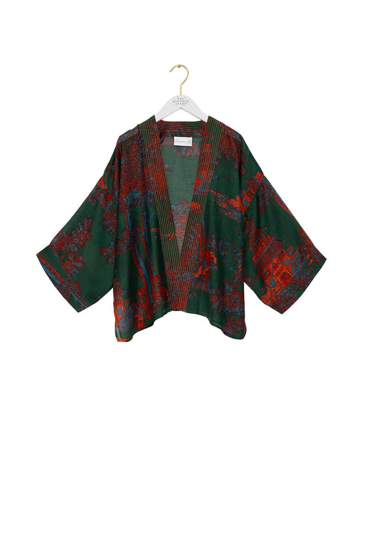 Pagoda Forest Kimono - One Hundred Stars