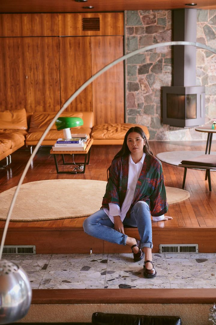 Pagoda Forest Kimono - One Hundred Stars