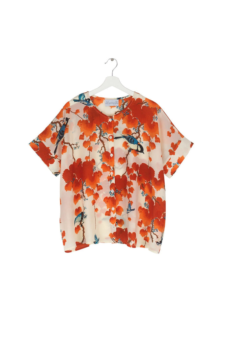 Acer Red Tea Blouse - One Hundred Stars