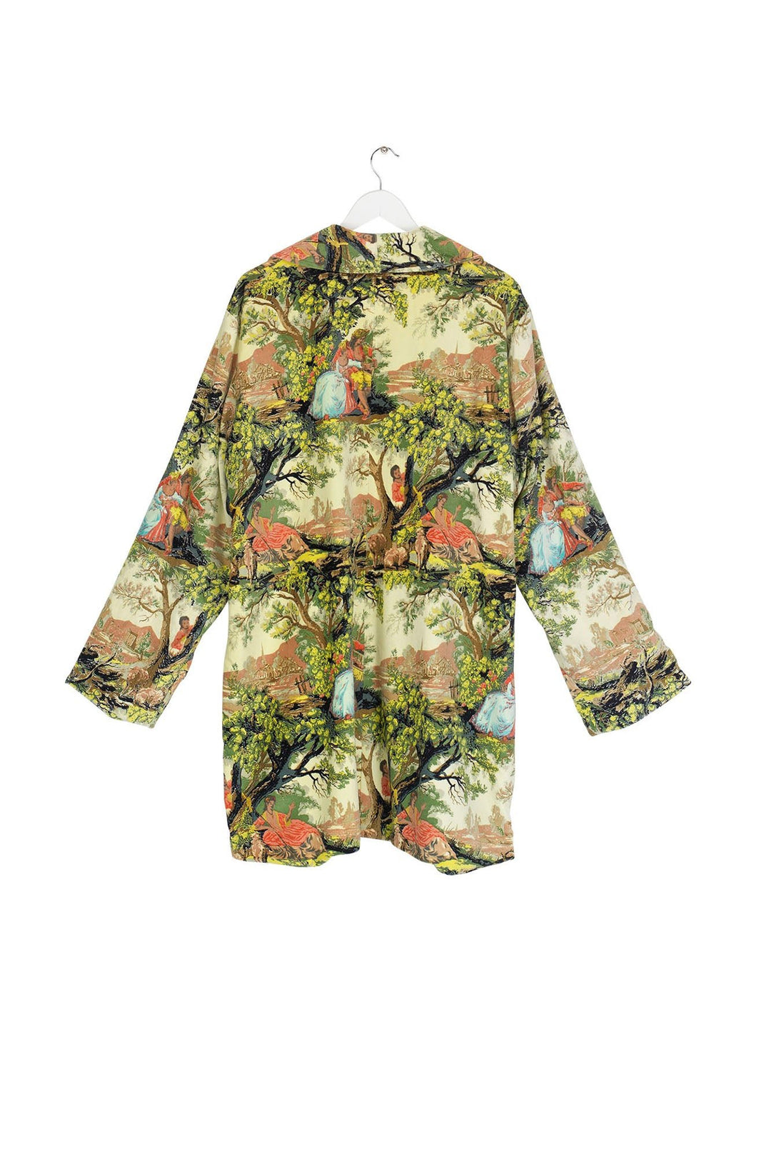 Country Toile Velvet Boyfriend Jacket - One Hundred Stars