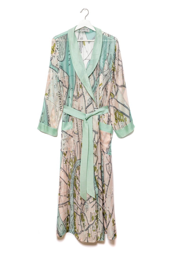 Venice Map Gown - One Hundred Stars
