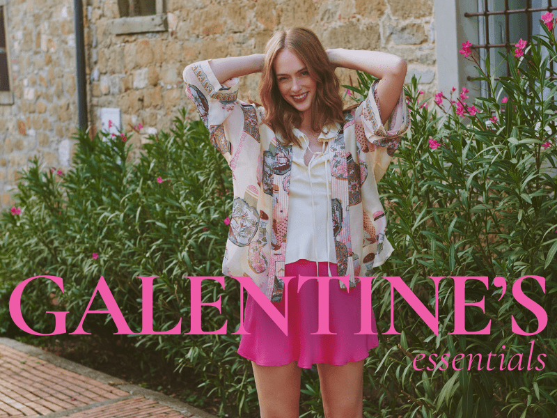 Galentine’s Essentials: Dresses, Gowns, Scarves to Celebrate Friendship - One Hundred Stars