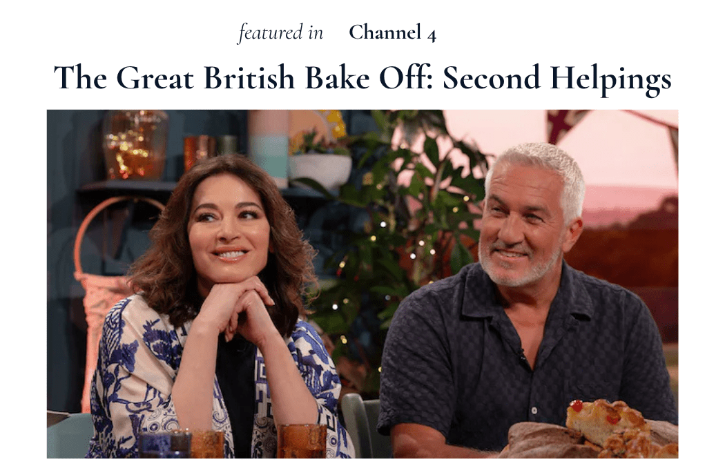 Nigella Is Back! Spotted in Our Giant Willow Blue Kimono - One Hundred Stars