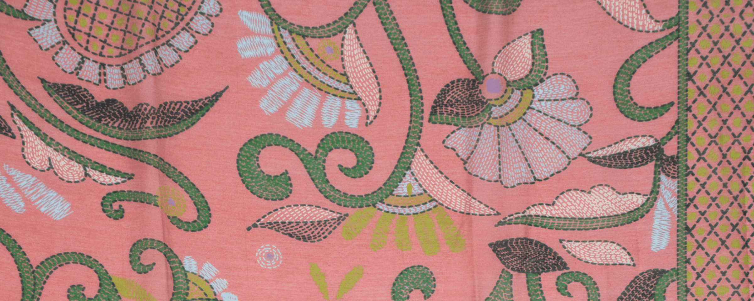 Giant Kantha - One Hundred Stars