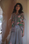 Neon Rose Beige Tea Blouse