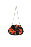 Acer Black Kiss Lock Clutch Bag