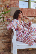 Afternoon Tea Pink Cotton Gown