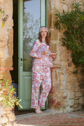 Afternoon Tea Pink Cotton Pyjama Set