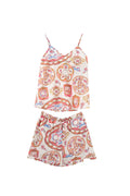 Afternoon Tea Pink Cotton PJ Short Set