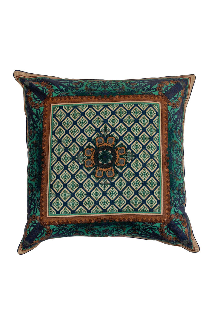 Amulet Emerald Velvet Cushion - One Hundred Stars