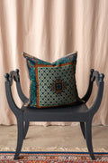Amulet Emerald Velvet Cushion