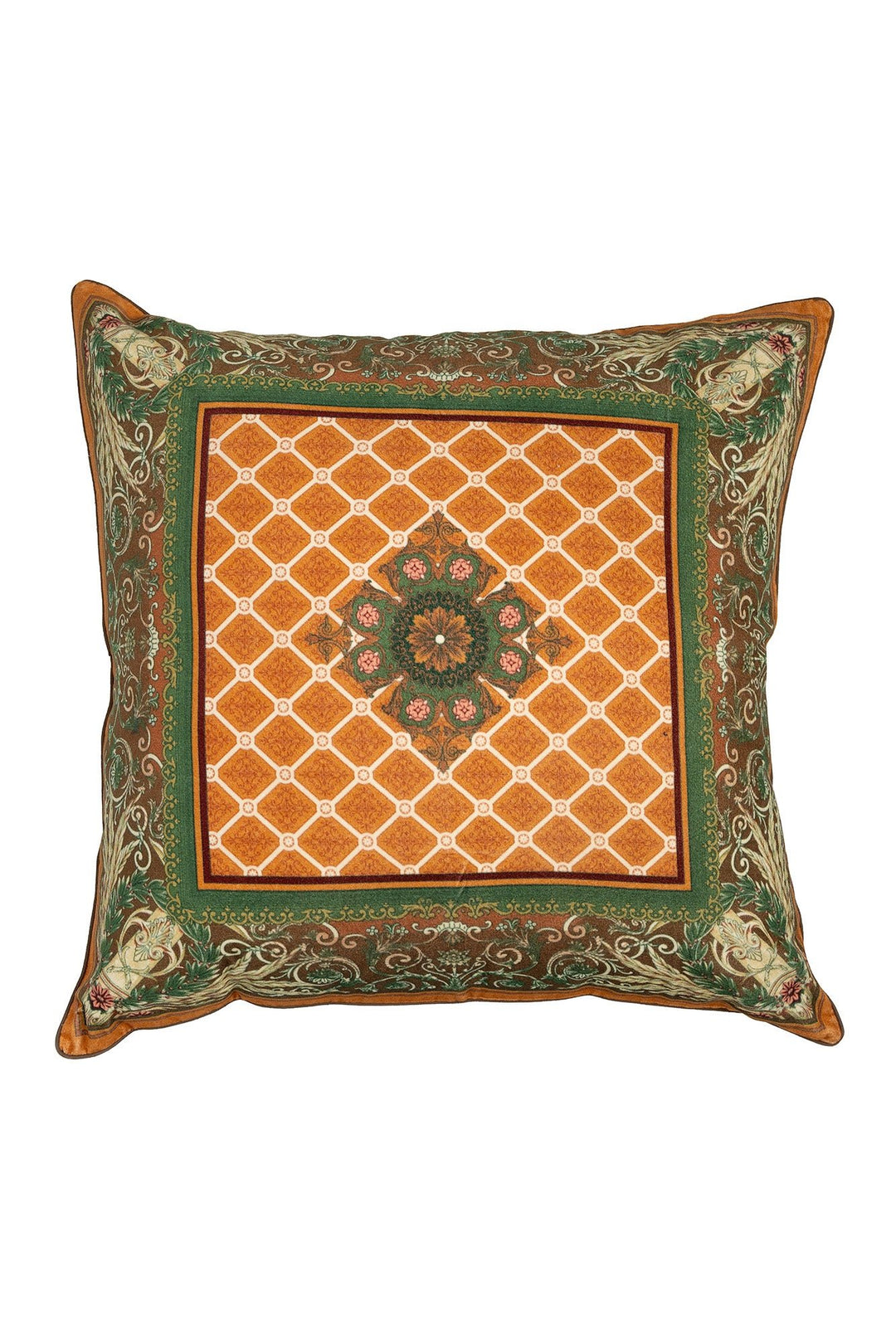 Amulet Gold Velvet Cushion - One Hundred Stars