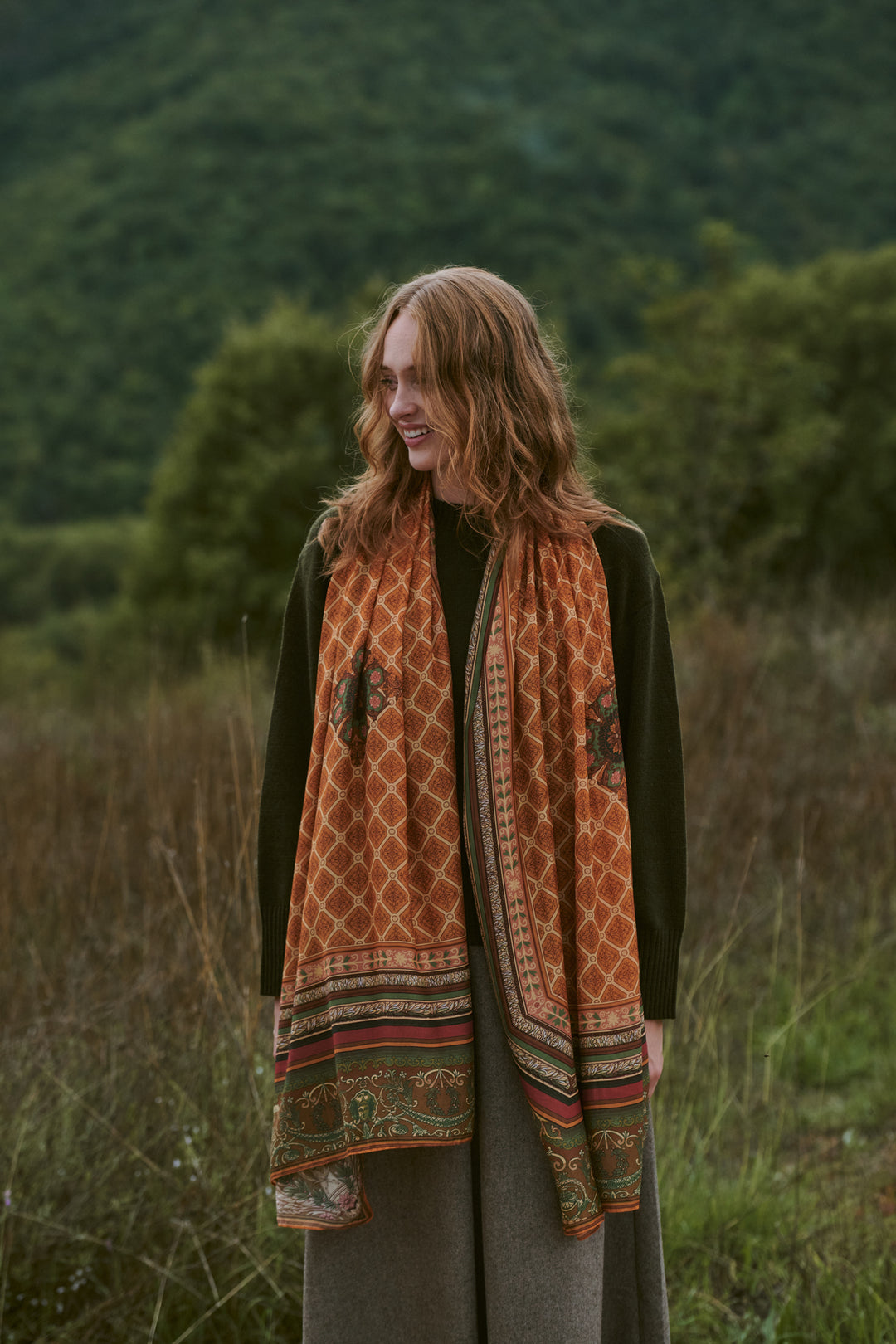 Amulet Gold Scarf