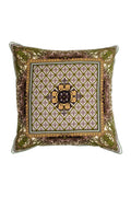Amulet Green Velvet Cushion