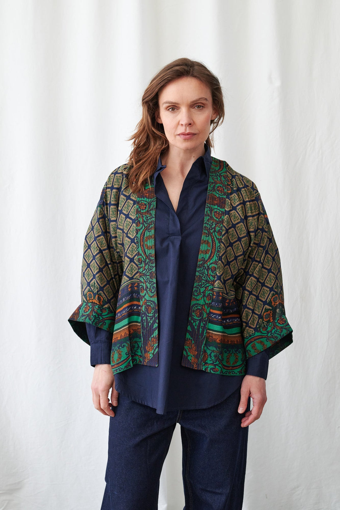 Amulet Emerald Kimono - One Hundred Stars