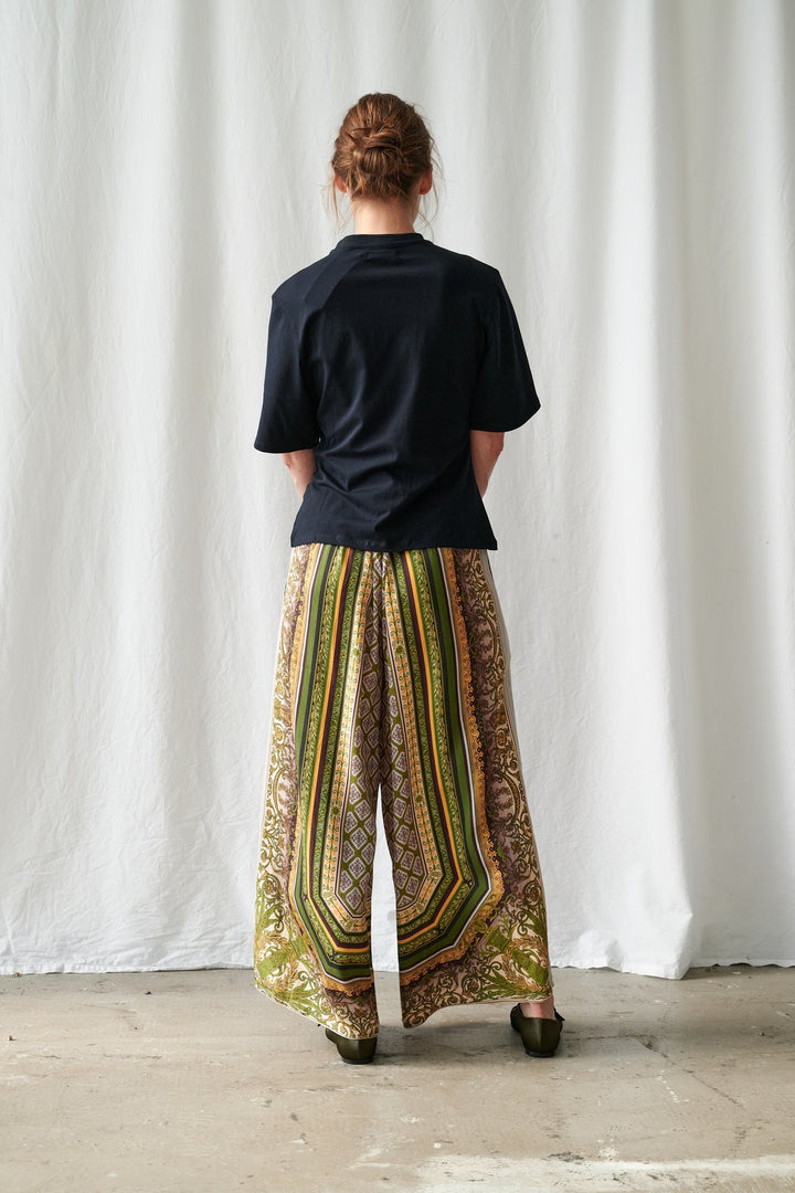 Amulet Green Palazzo Pants