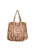 Angels Olive Canvas Quilted Tote Bag