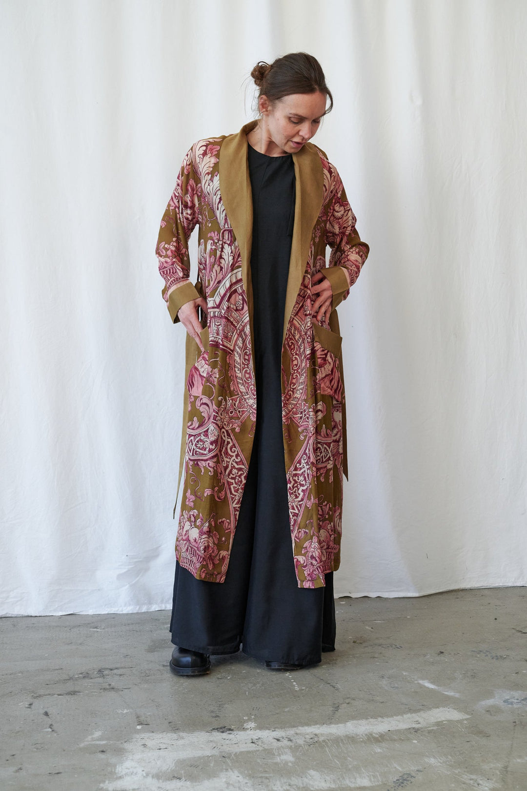 Angels Olive Gown