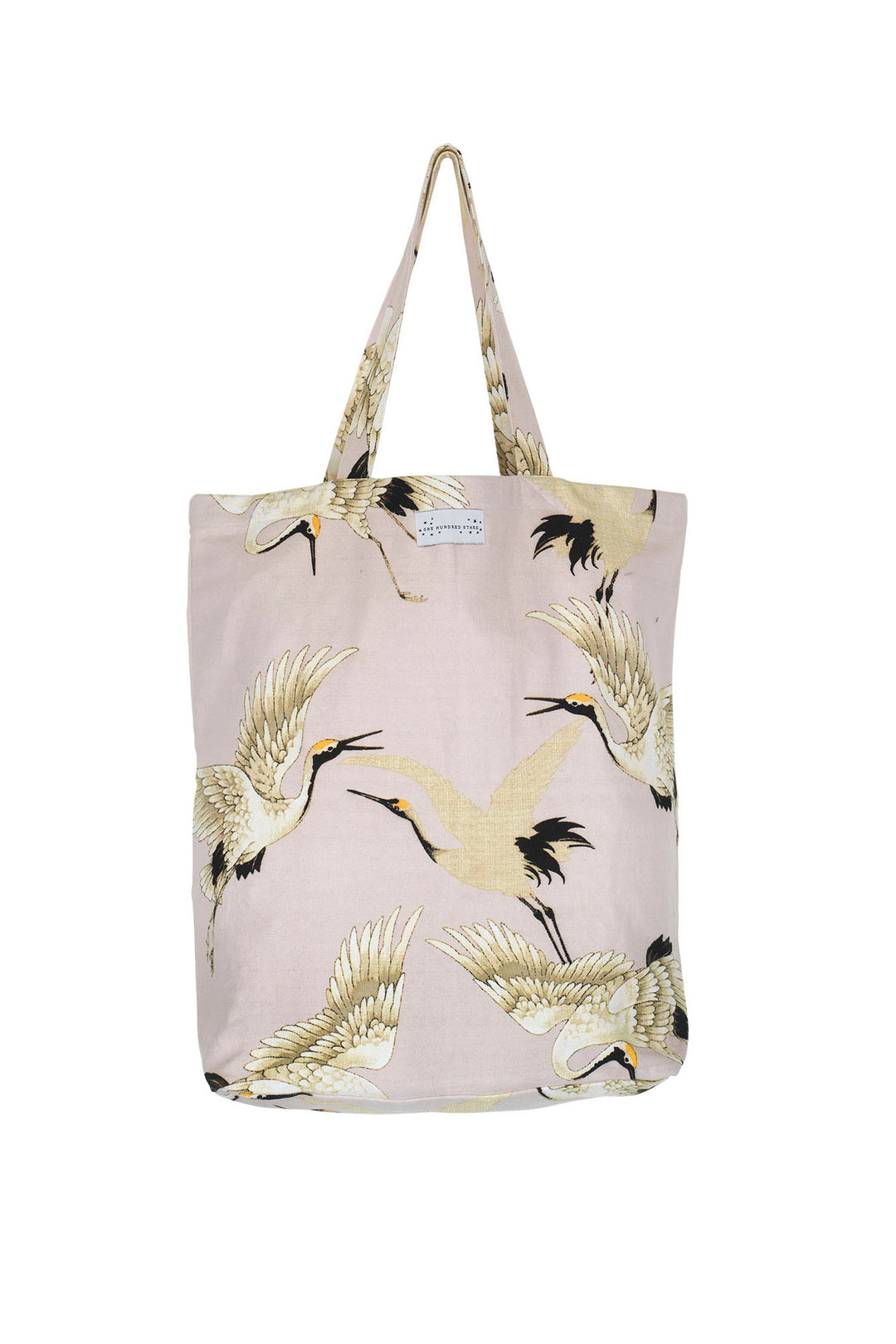 Stork Plaster Pink Canvas Bag