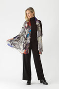 Butterflies Cobalt Scarf