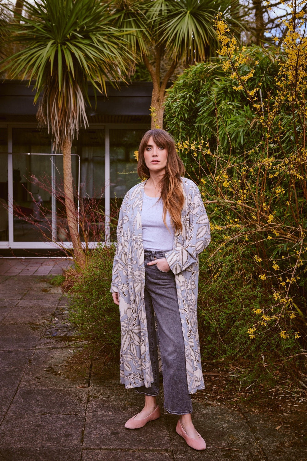 Sphinx Grey Duster Jacket - One Hundred Stars