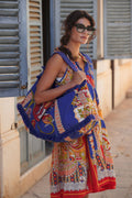 Carnival Cobalt Frill Dress