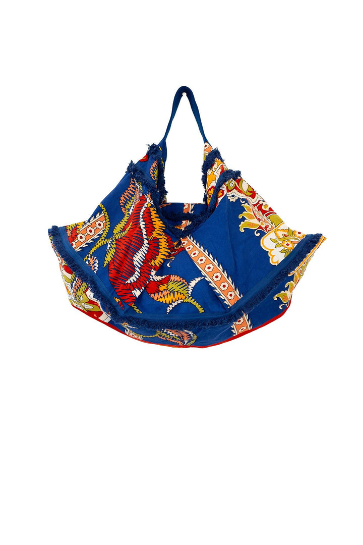 Carnival Cobalt Slouch Bag - One Hundred Stars