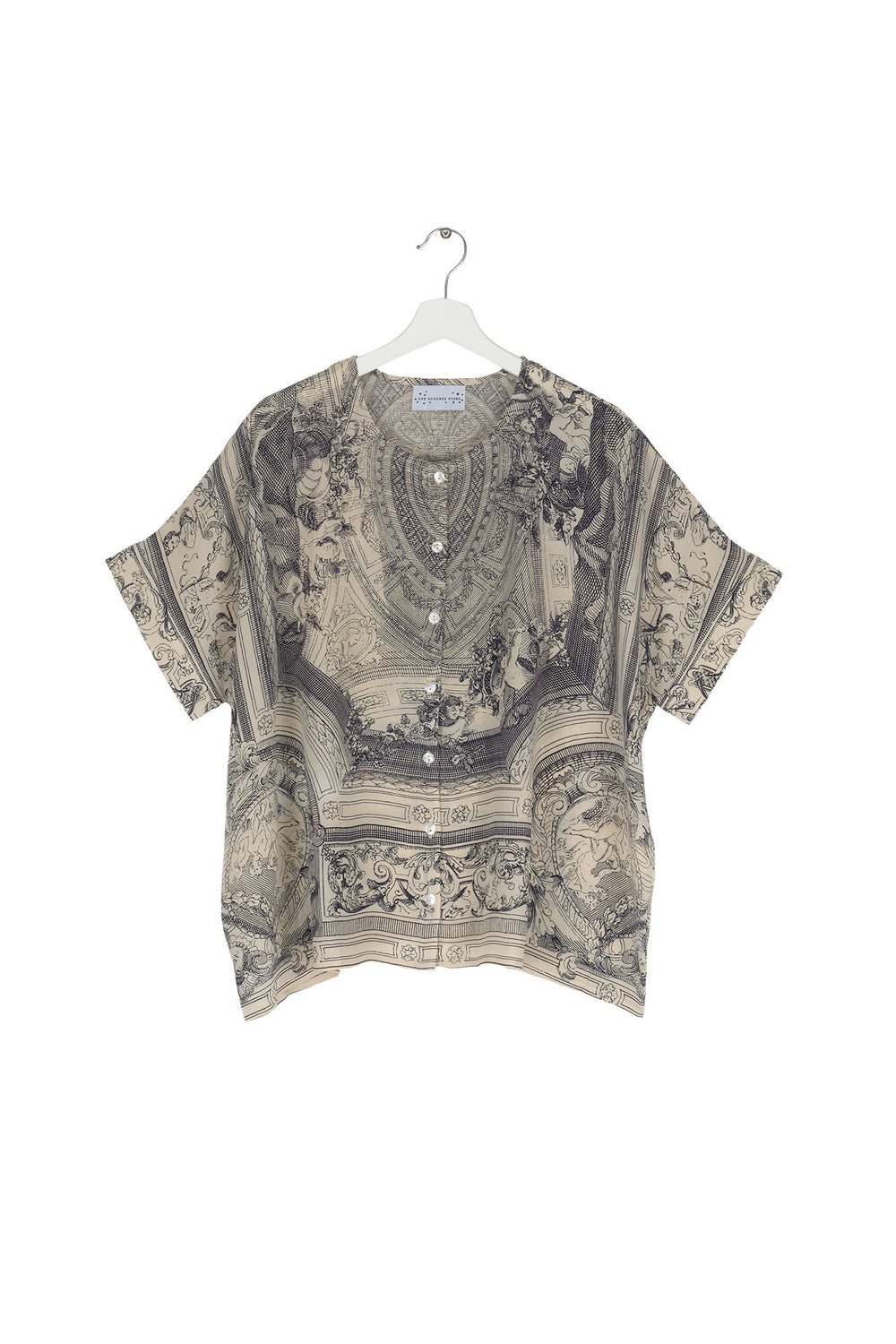 Cherub Natural Tea Blouse - One Hundred Stars