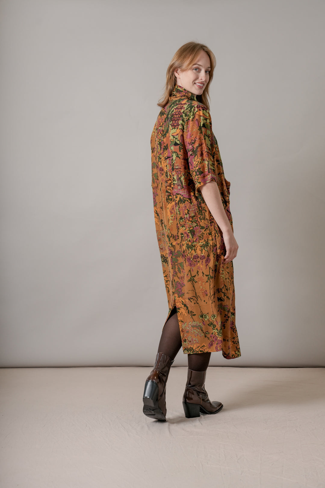 China Tree Cigar Rachel Dress - One Hundred Stars