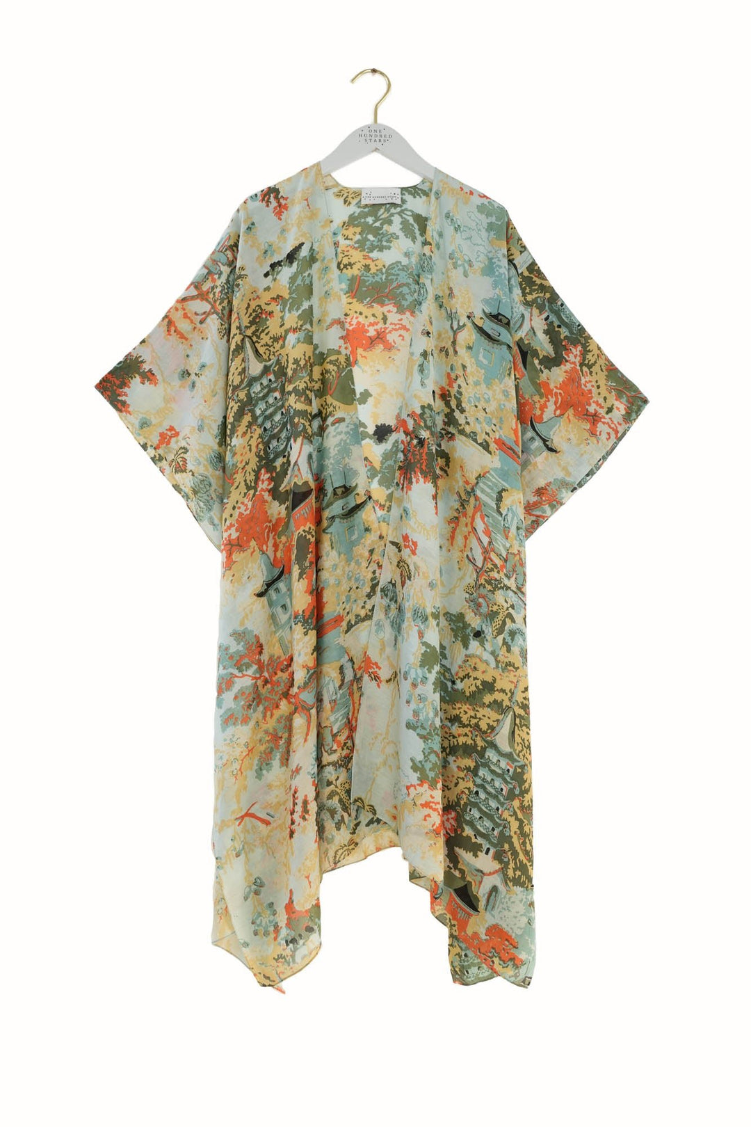 China Tree Aqua Throwover - One Hundred Stars