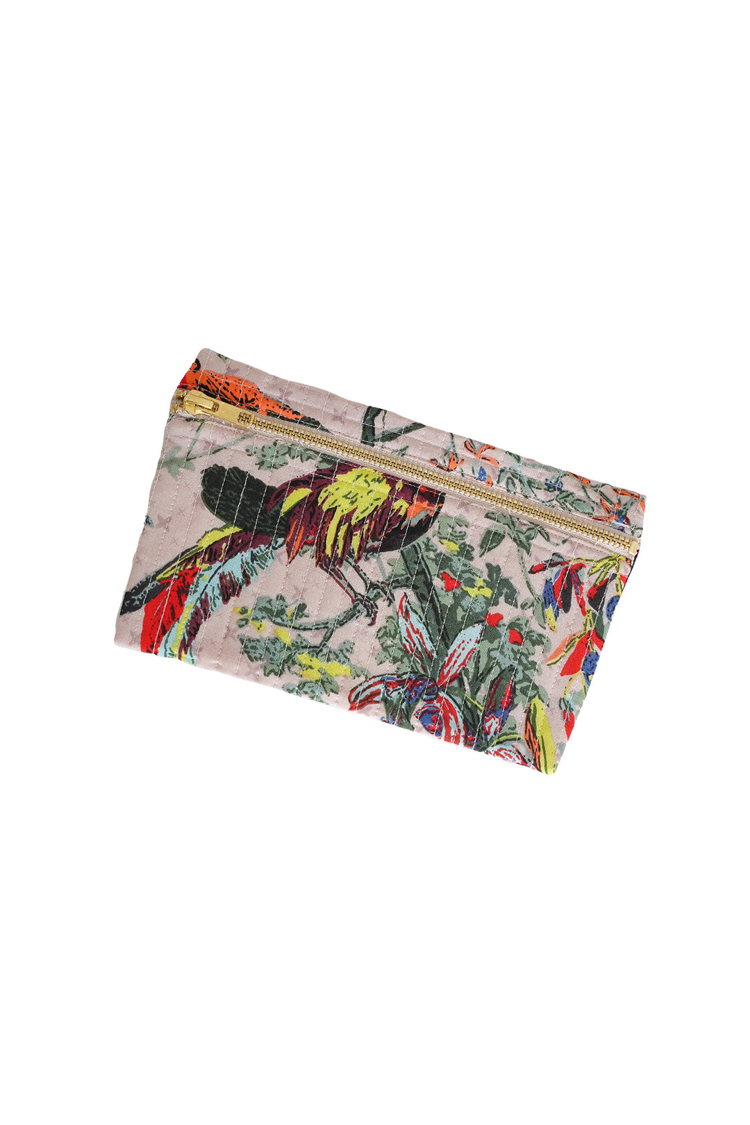 Chinoiserie Pink Pencil Pouch - One Hundred Stars