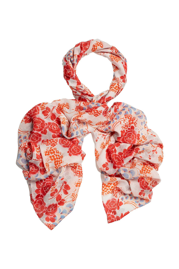 Confetti Scarlet Scarf - One Hundred Stars