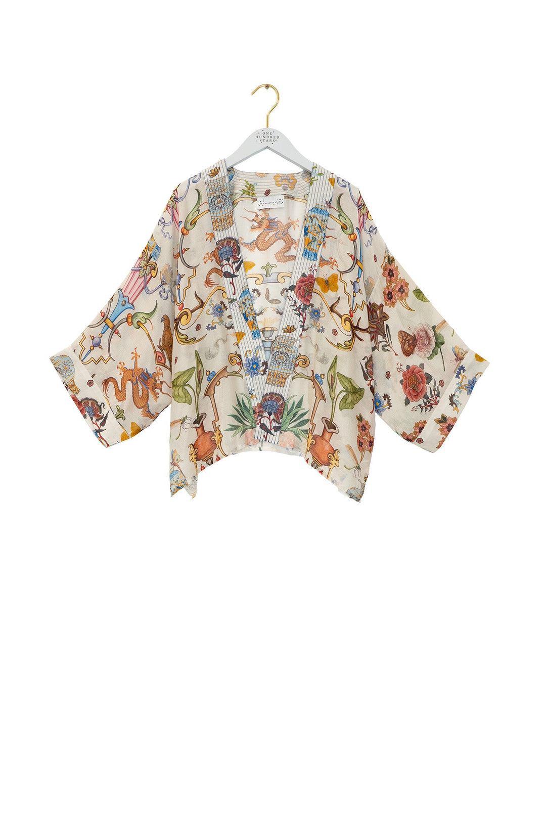 Cornucopia Ivory Kimono - One Hundred Stars