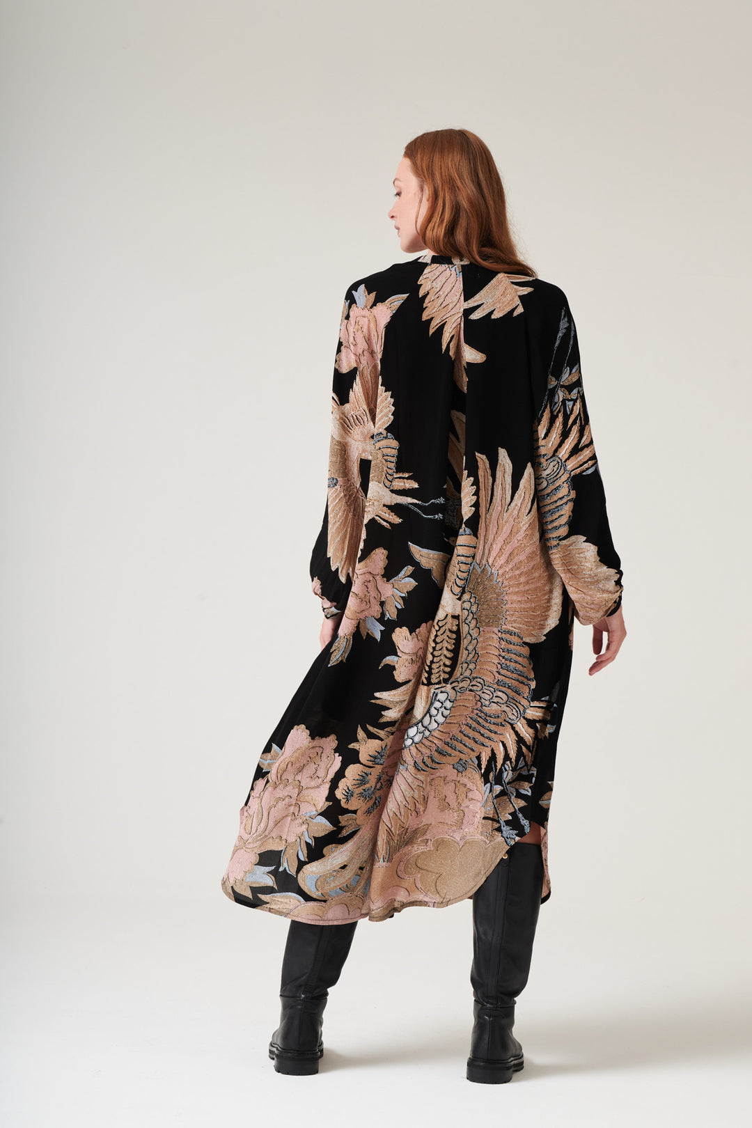 Crane Black Crepe Darcy Dress - One Hundred Stars