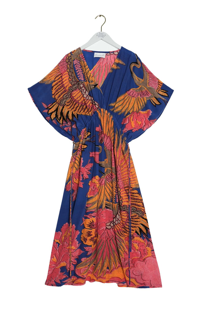 Crane Cobalt String Dress