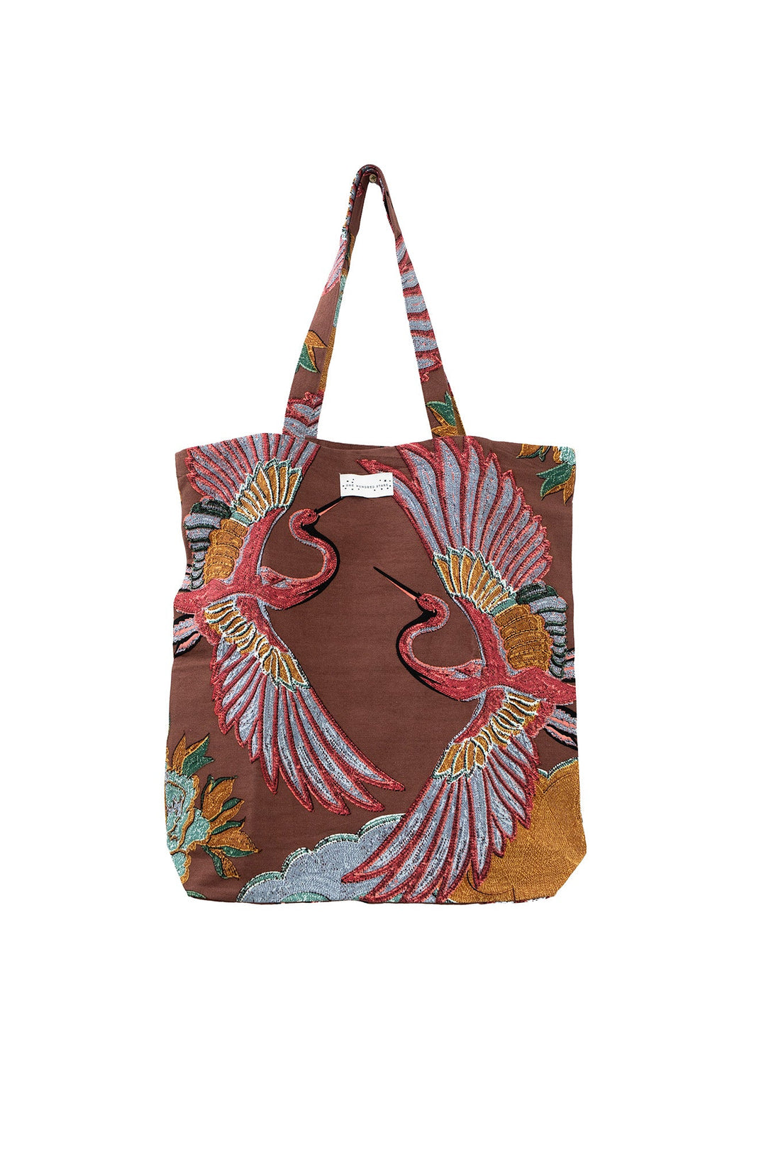 Crane Brown Canvas Bag - One Hundred Stars