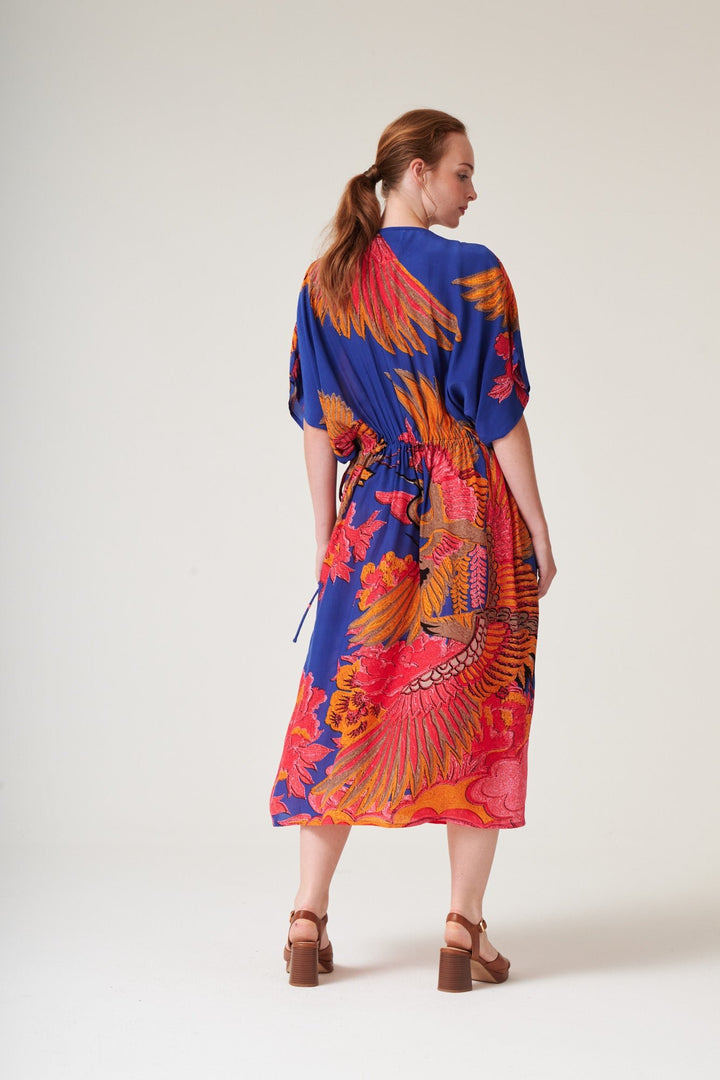 Crane Cobalt String Dress - One Hundred Stars