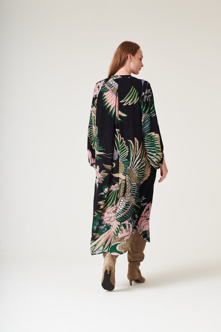 Crane Emerald Crepe Darcy Dress - One Hundred Stars
