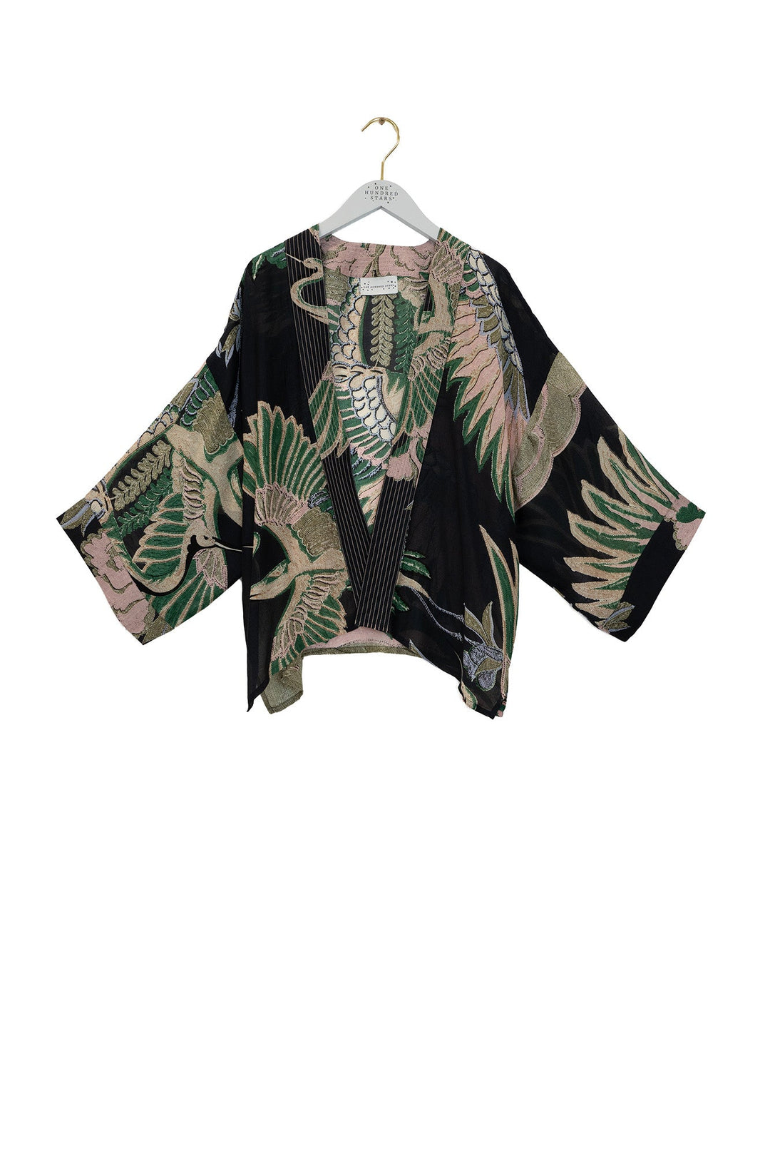 Crane Emerald Kimono