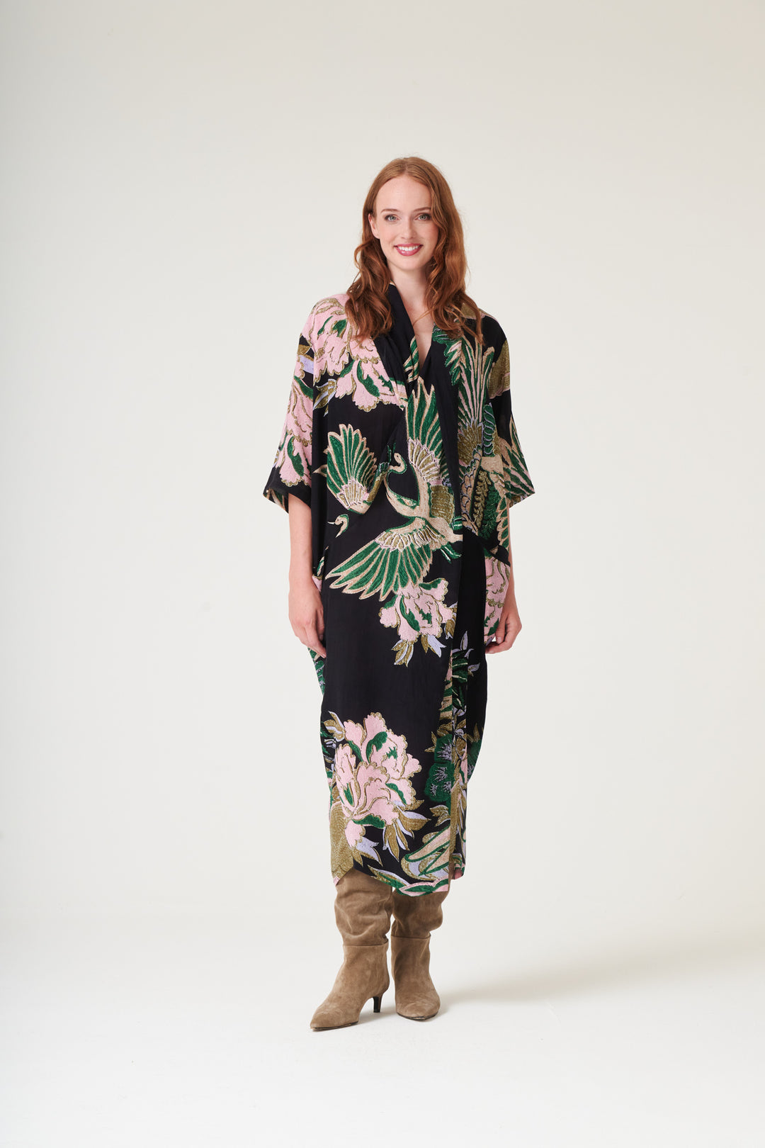 Crane Emerald Rachel Dress - One Hundred Stars