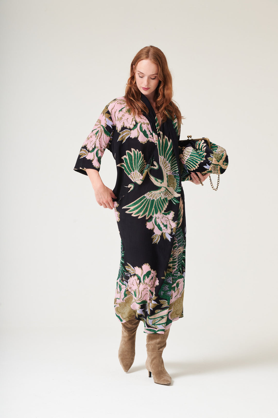 Crane Emerald Rachel Dress - One Hundred Stars