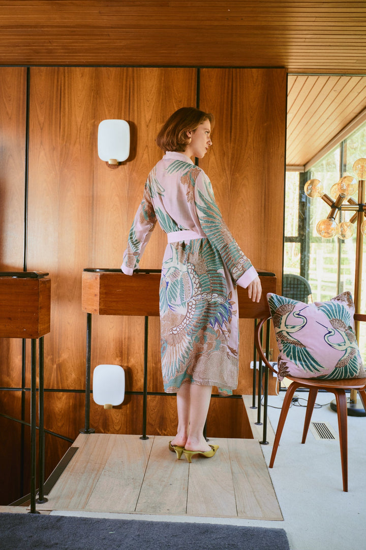 Crane Plaster Pink Gown - One Hundred Stars