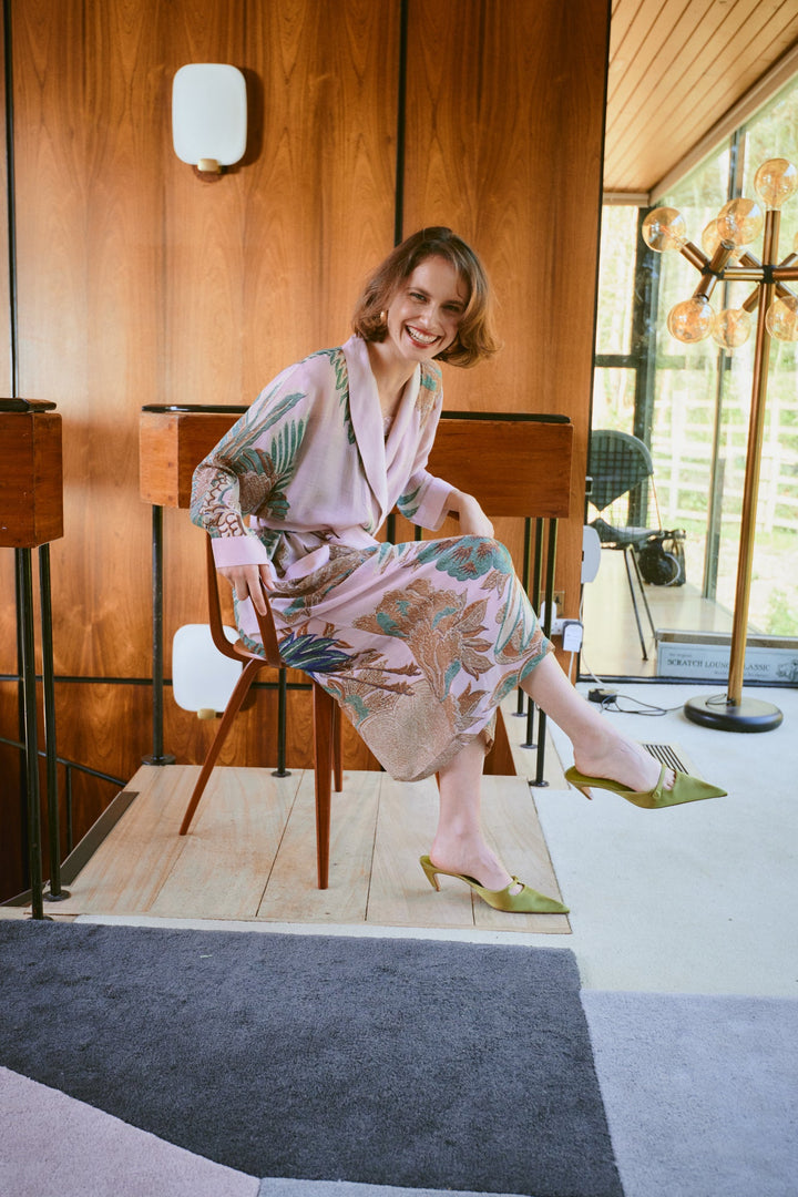 Crane Plaster Pink Gown - One Hundred Stars